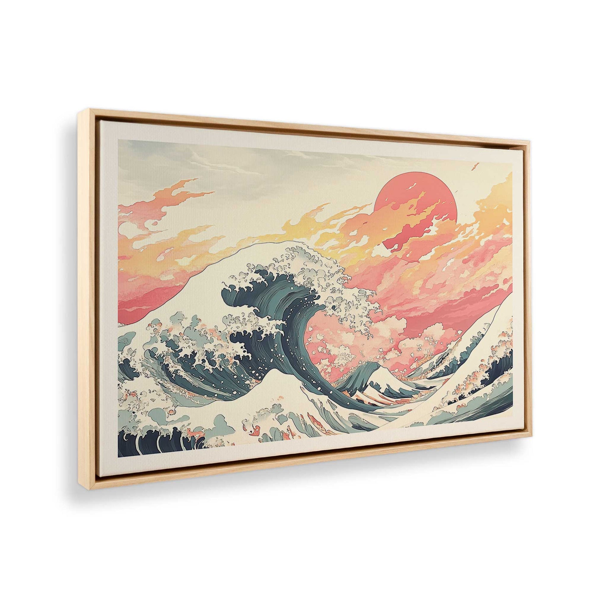 [Color:American Maple], Picture of the corner of the art