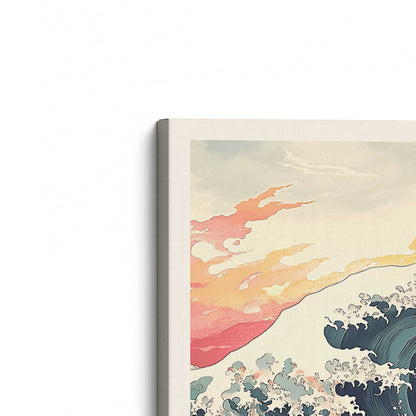 [Color:Stretched Canvas], Picture of the corner of the art