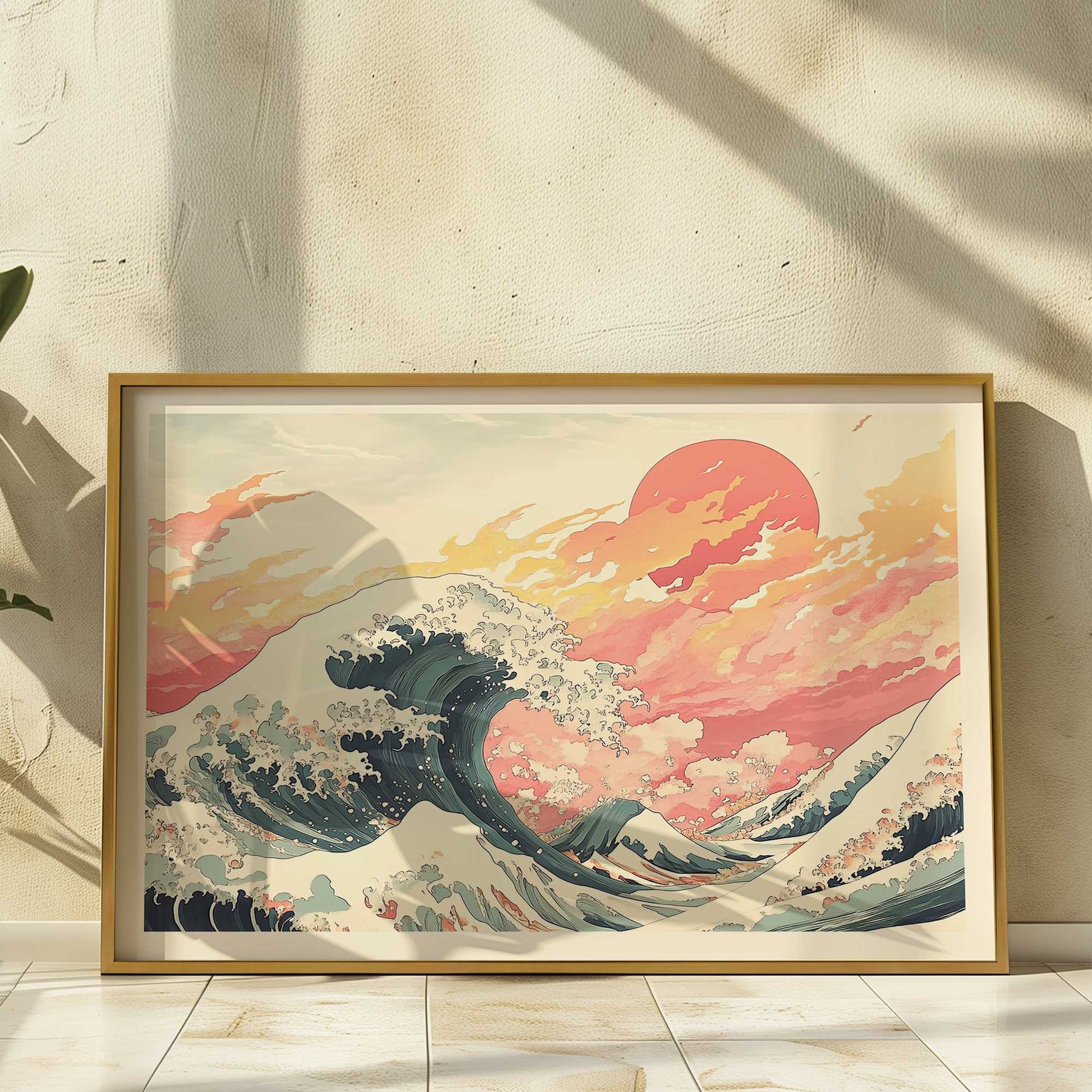 Picture of art in a room