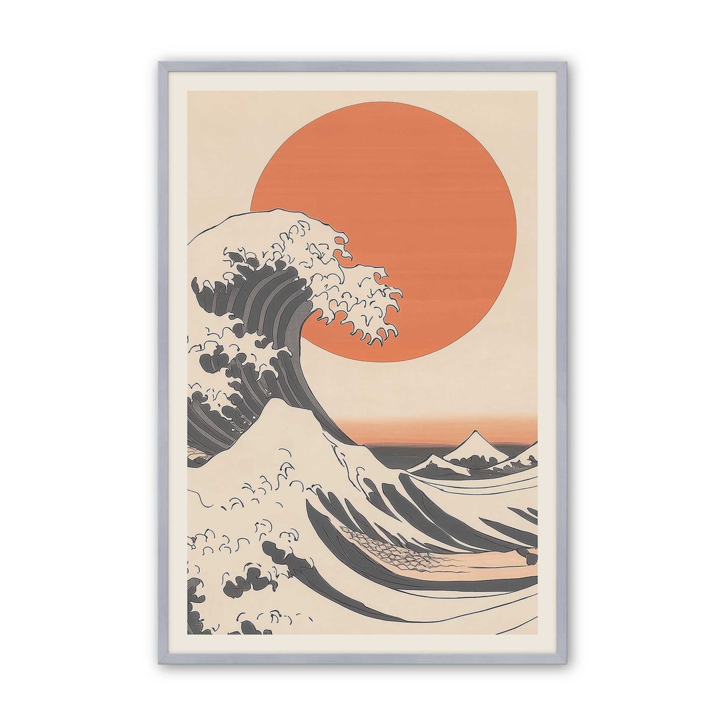 [Color:Polished Chrome], Picture of art in a Polished Chrome frame
