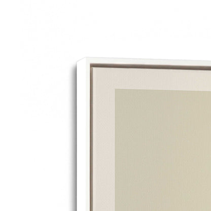[Color:Opaque White], Picture of art in a White frame at an angle