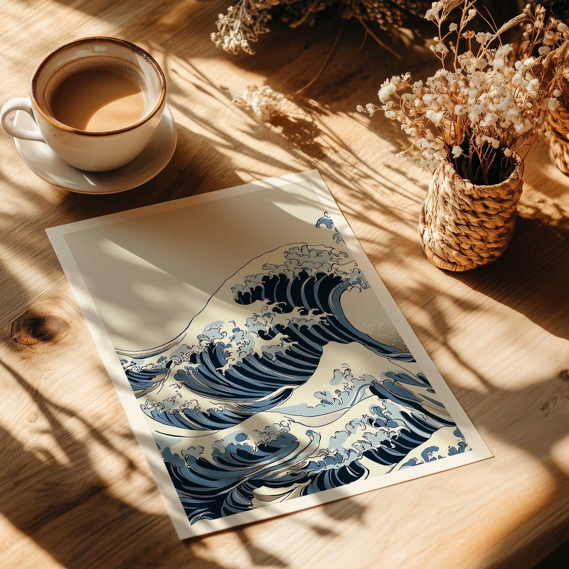 [Color:Rolled Print], Picture of close up of art