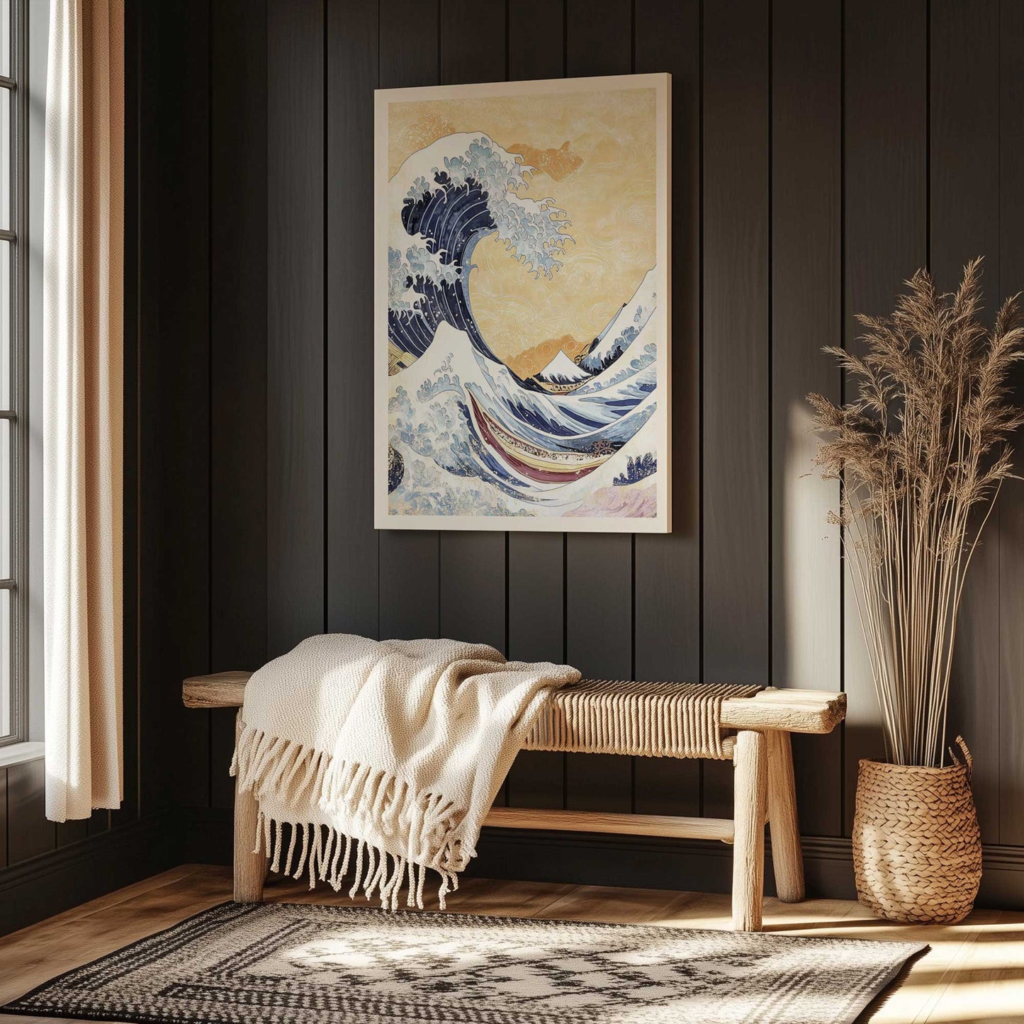 Picture of art in a room