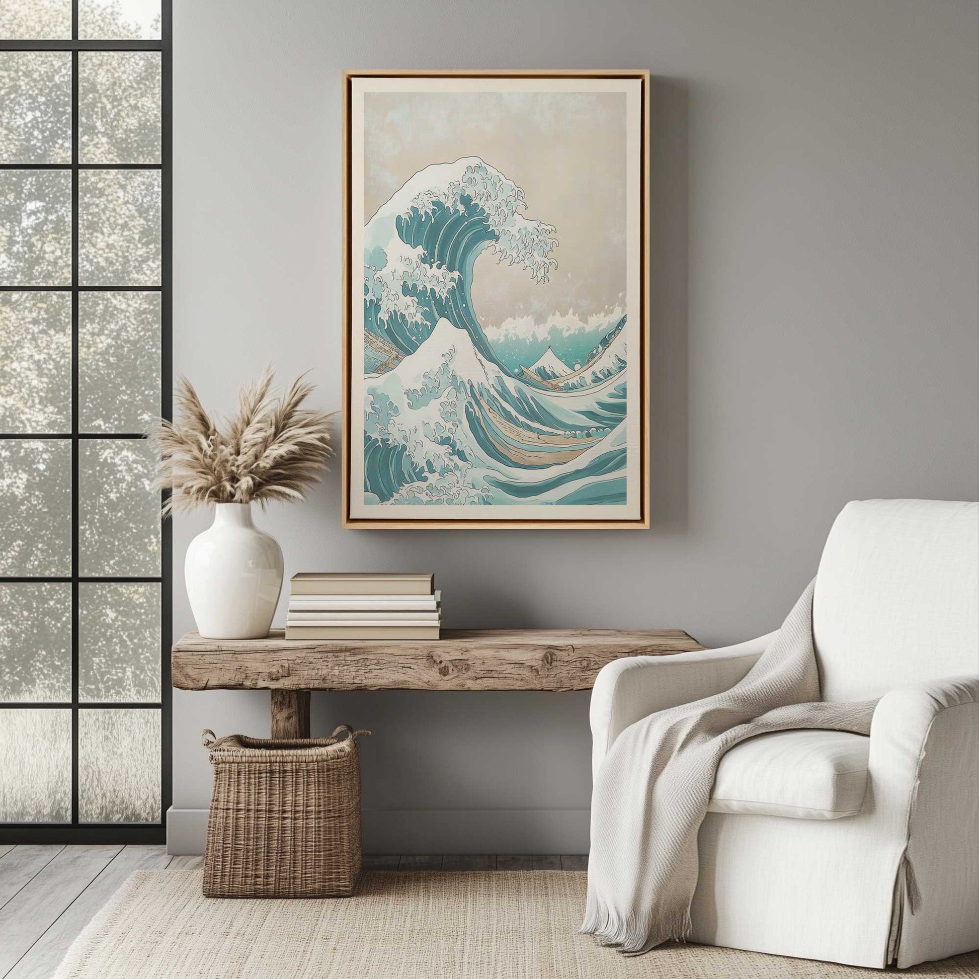 Picture of art in a room