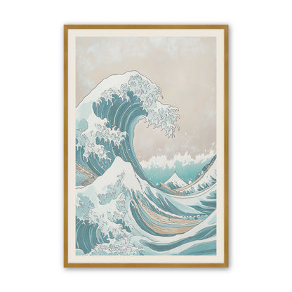 [Color:Polished Gold], Picture of art in a Polished Gold frame