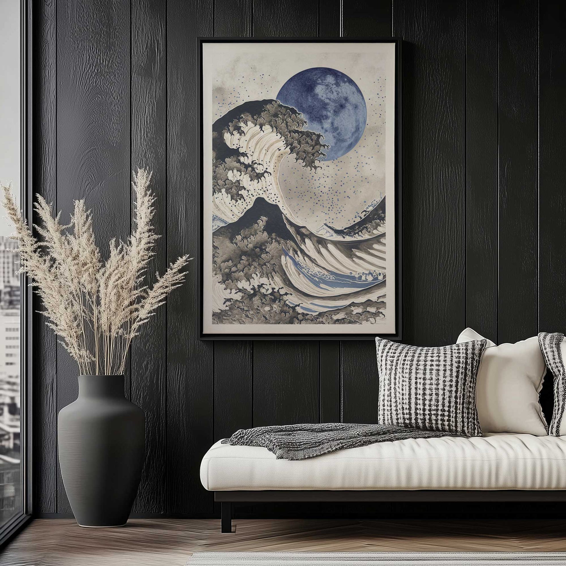 Picture of art in a room