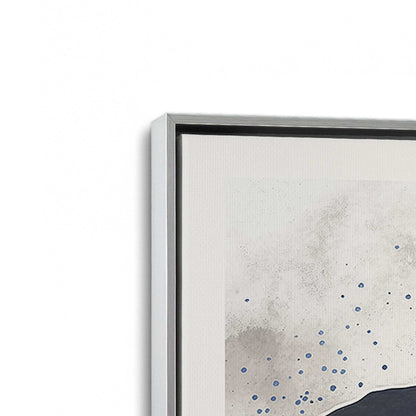 [Color:Polished Chrome], Picture of art in a Polished Chrome frame at an angle