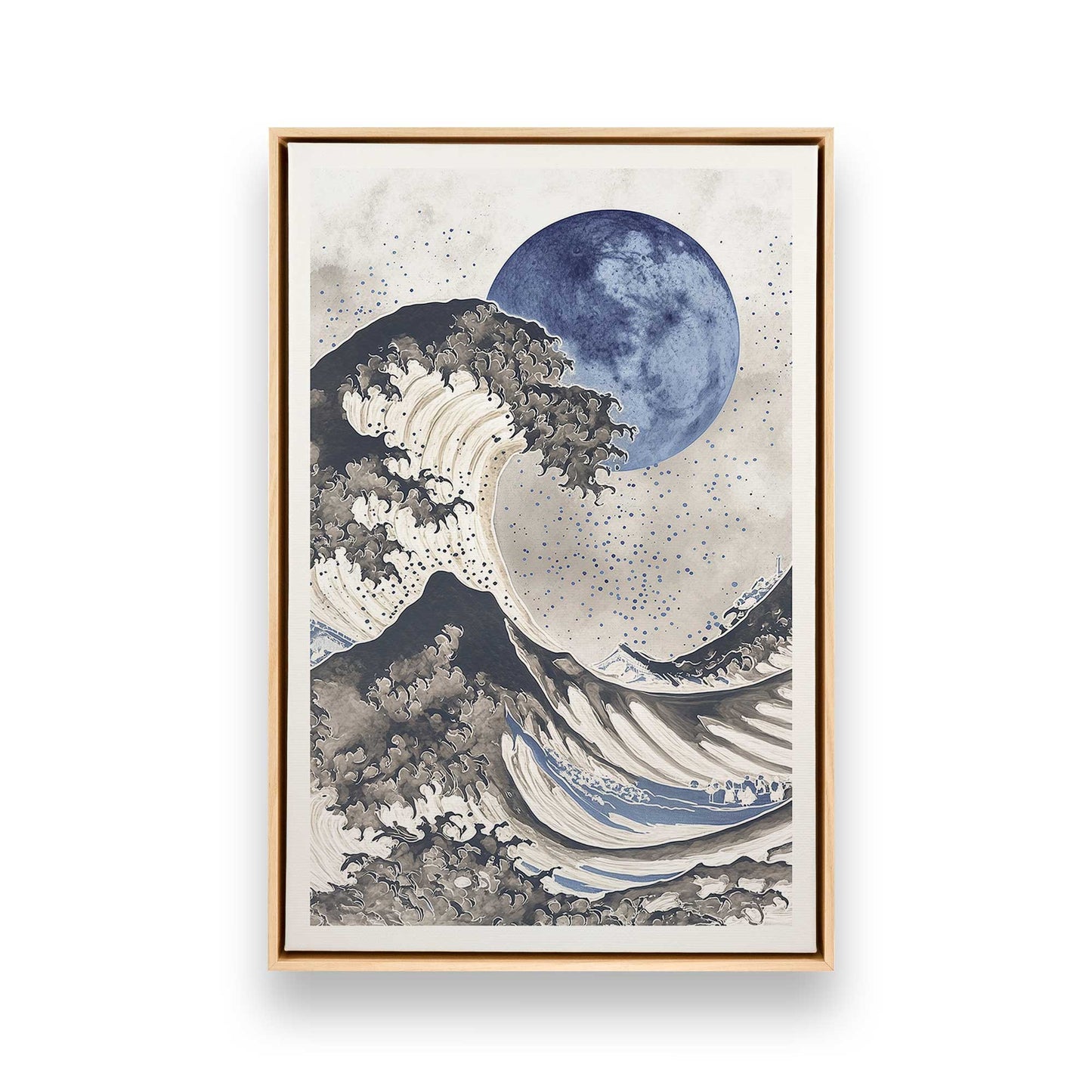 [Color:American Maple], Picture of art in a American Maple frame