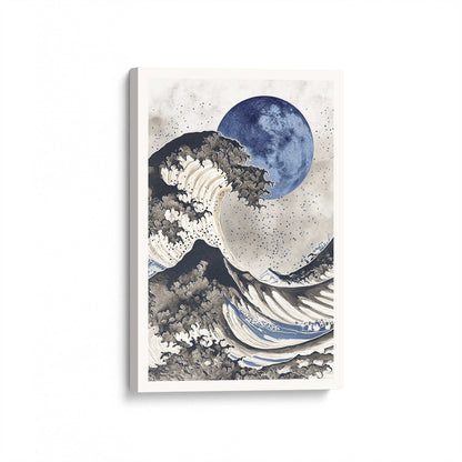 [Color:Stretched Canvas], Picture of art at an angle