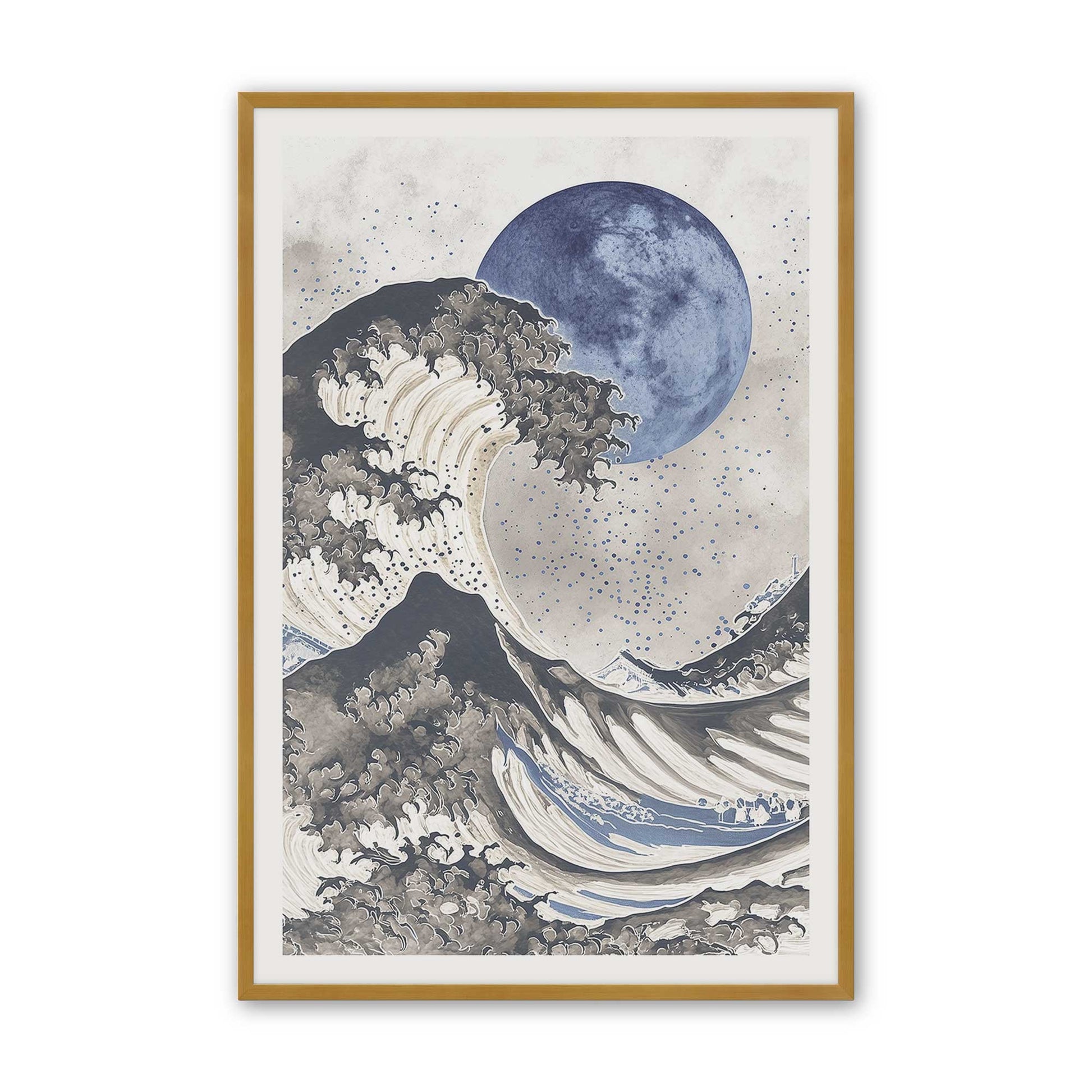 [Color:Polished Gold], Picture of art in a Polished Gold frame