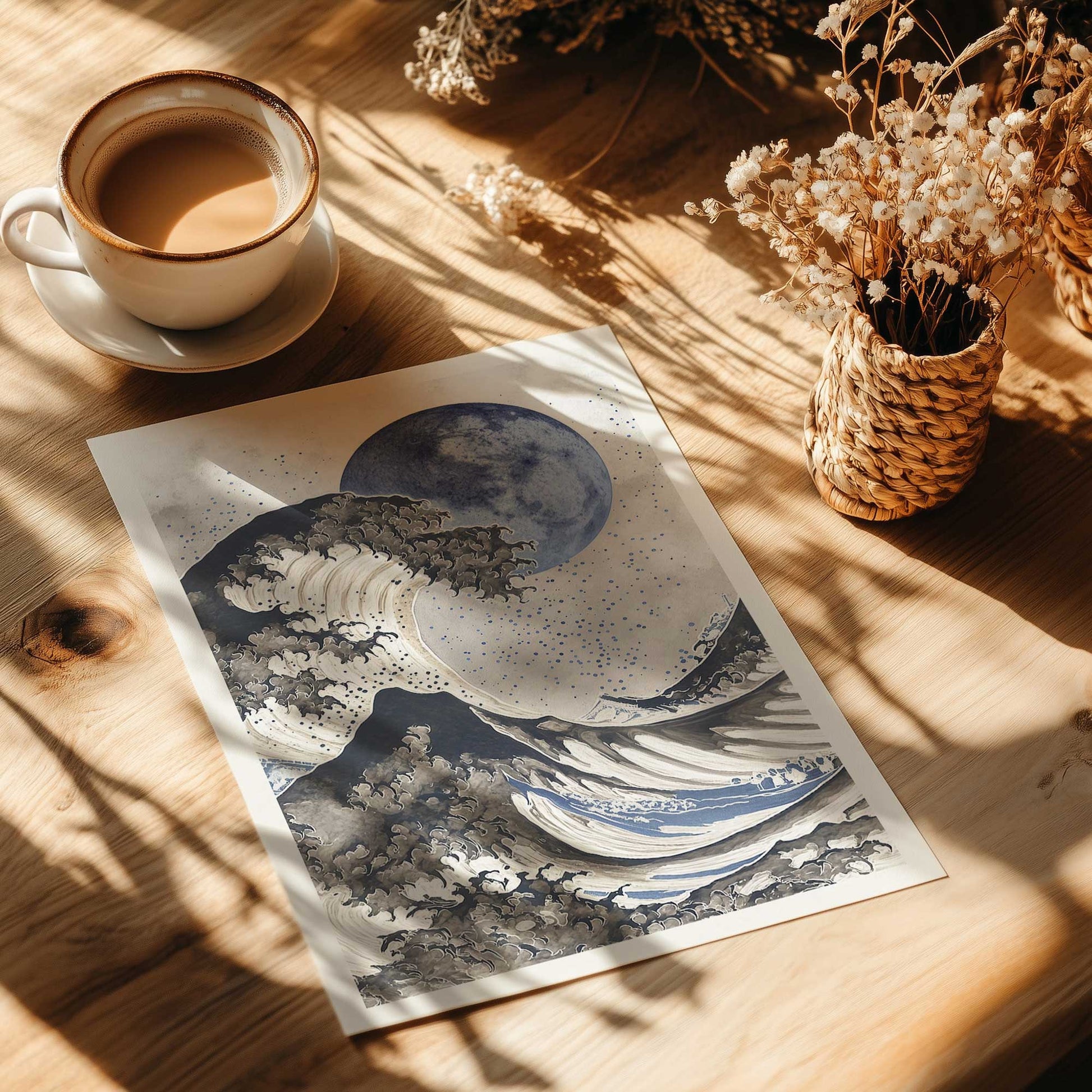 [Color:Rolled Print], Picture of close up of art