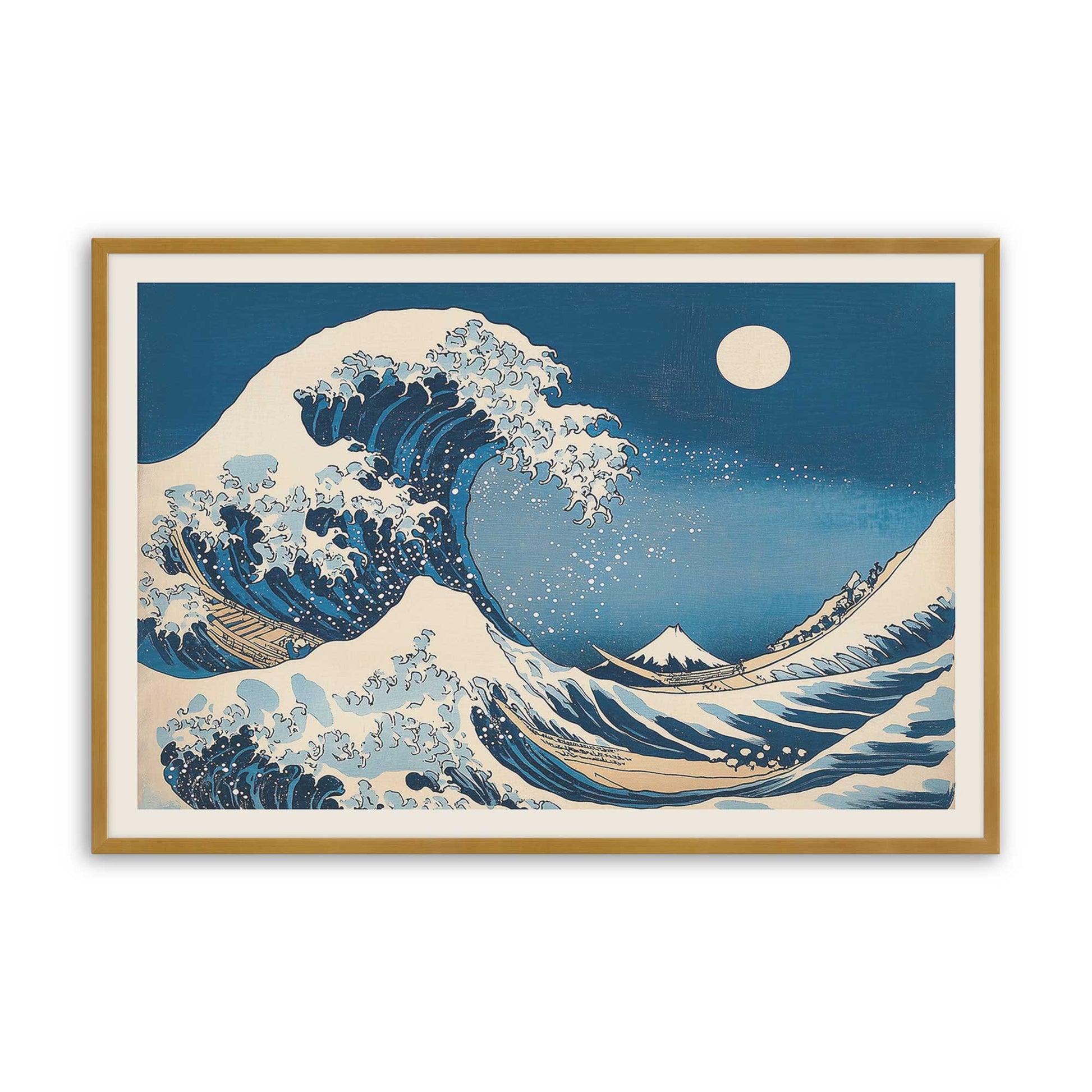 [Color:Polished Gold], Picture of art in a Polished Gold frame