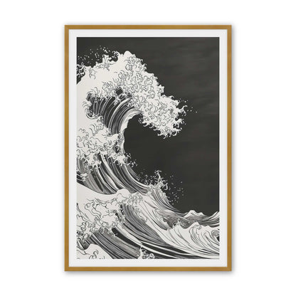 [Color:Polished Gold], Picture of art in a Polished Gold frame