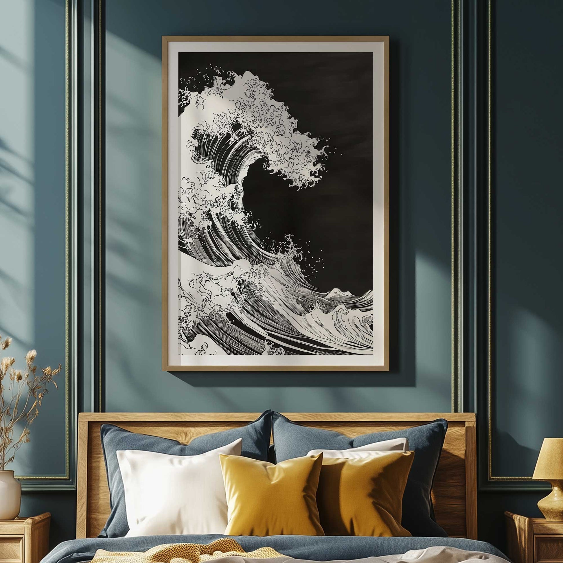 Picture of art in a room