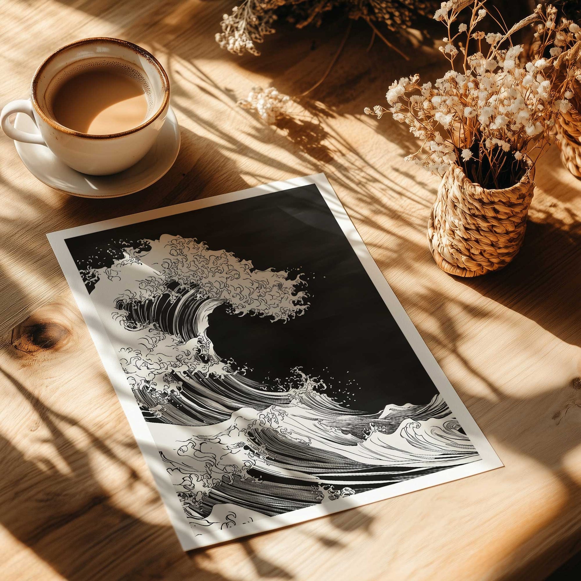 [Color:Rolled Print], Picture of close up of art