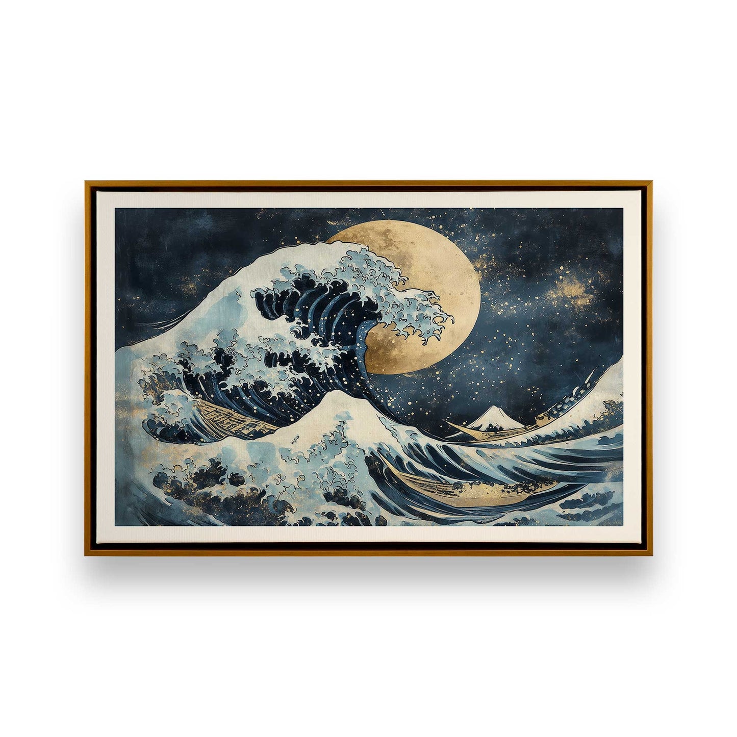 [Color:Polished Gold], Picture of art in a Polished Gold frame