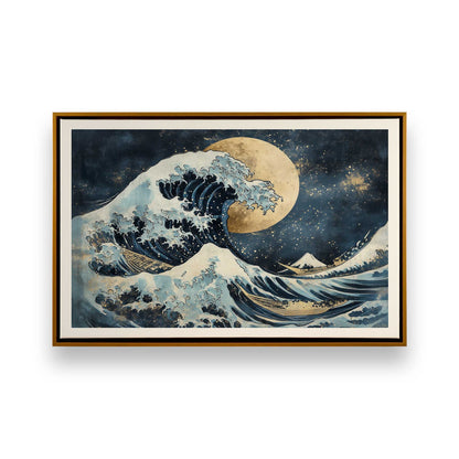 [Color:Polished Gold], Picture of art in a Polished Gold frame