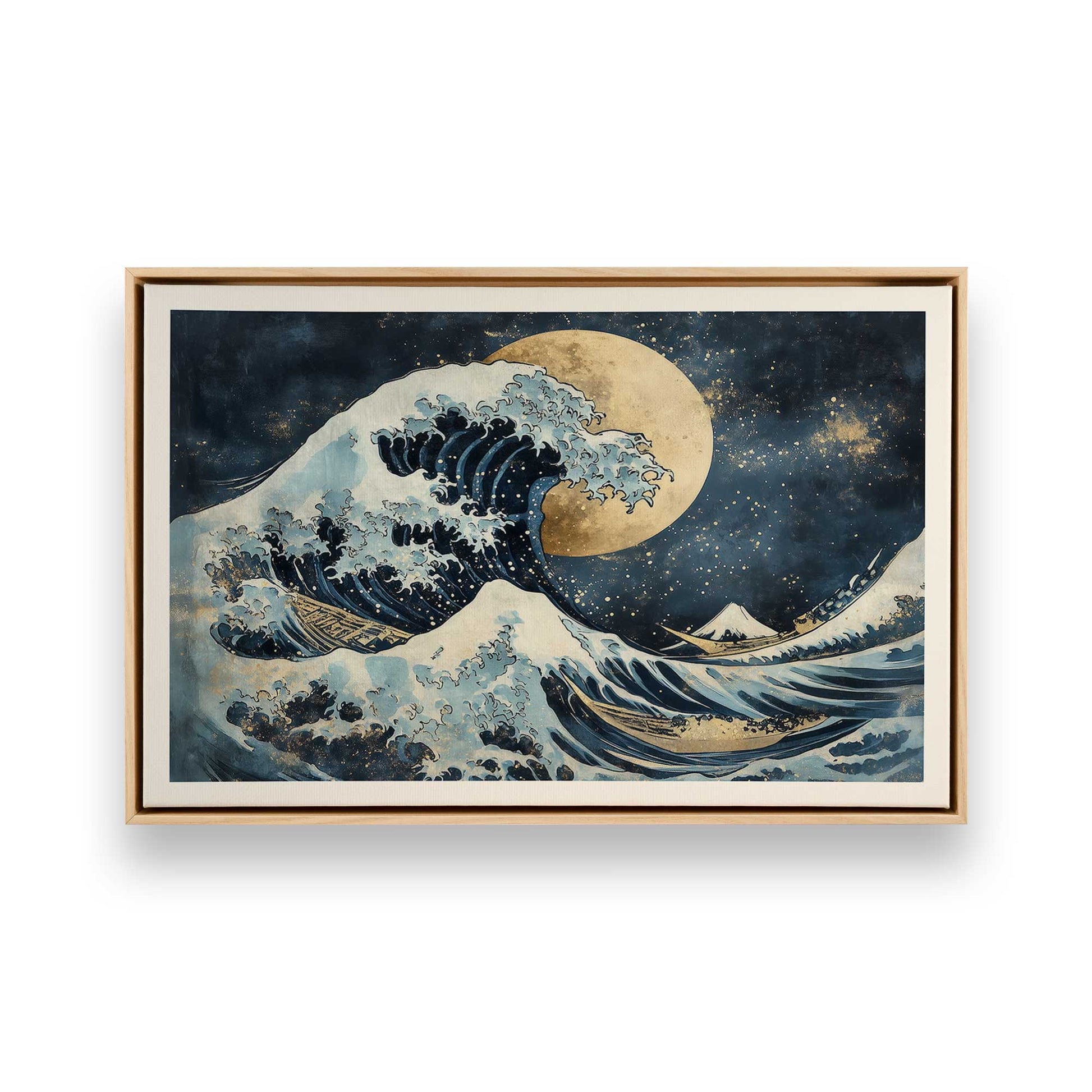 [Color:American Maple], Picture of art in a American Maple frame