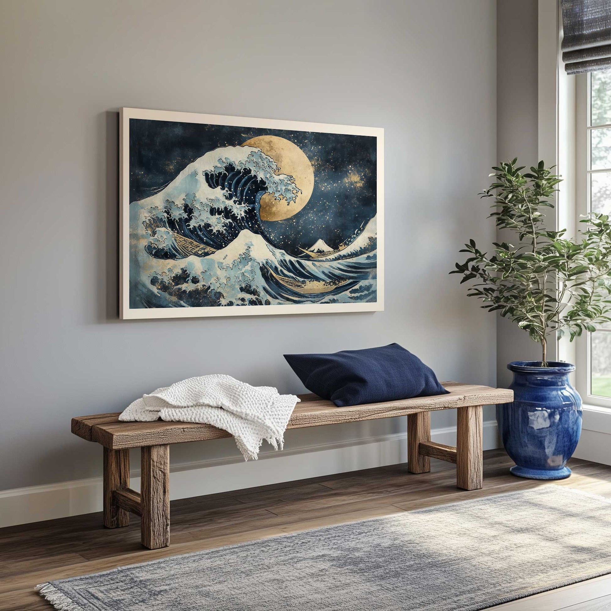 Picture of art in a room