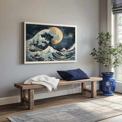 Picture of art in a room