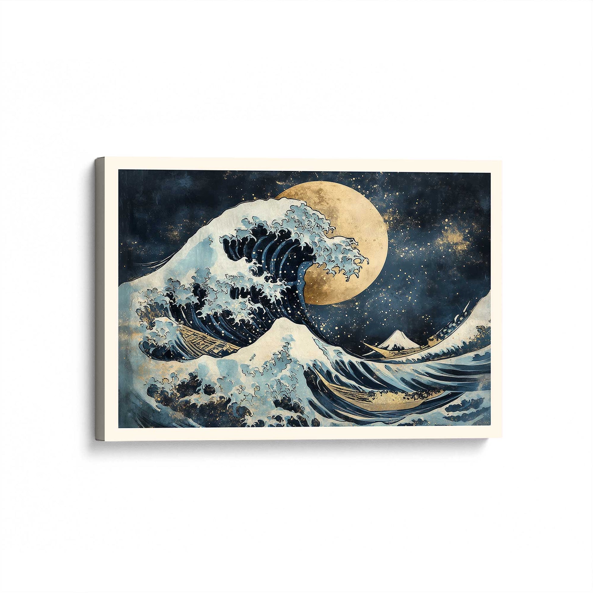 [Color:Stretched Canvas], Picture of art at an angle