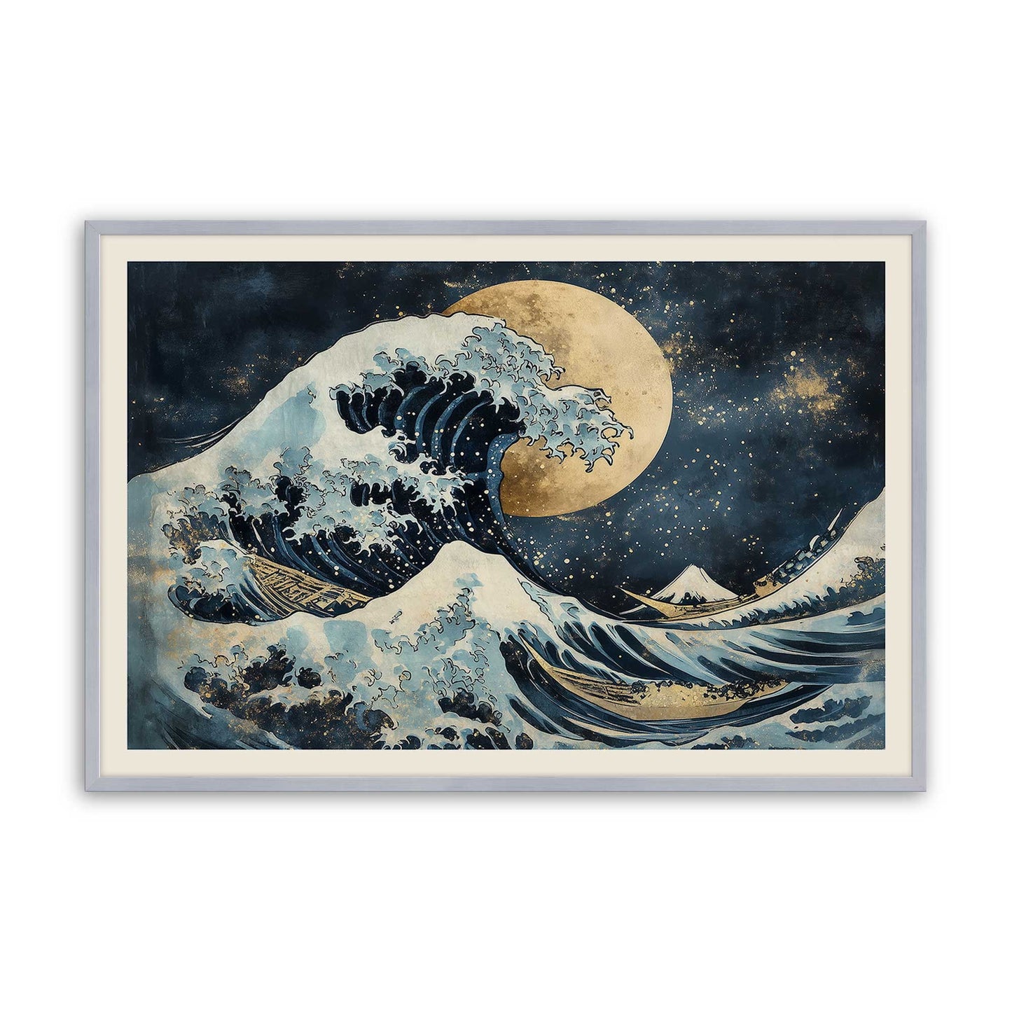 [Color:Polished Chrome], Picture of art in a Polished Chrome frame