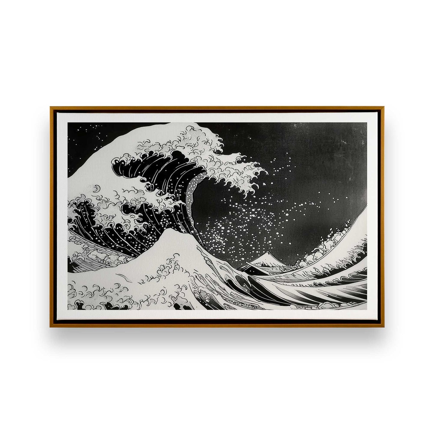 [Color:Polished Gold], Picture of art in a Polished Gold frame