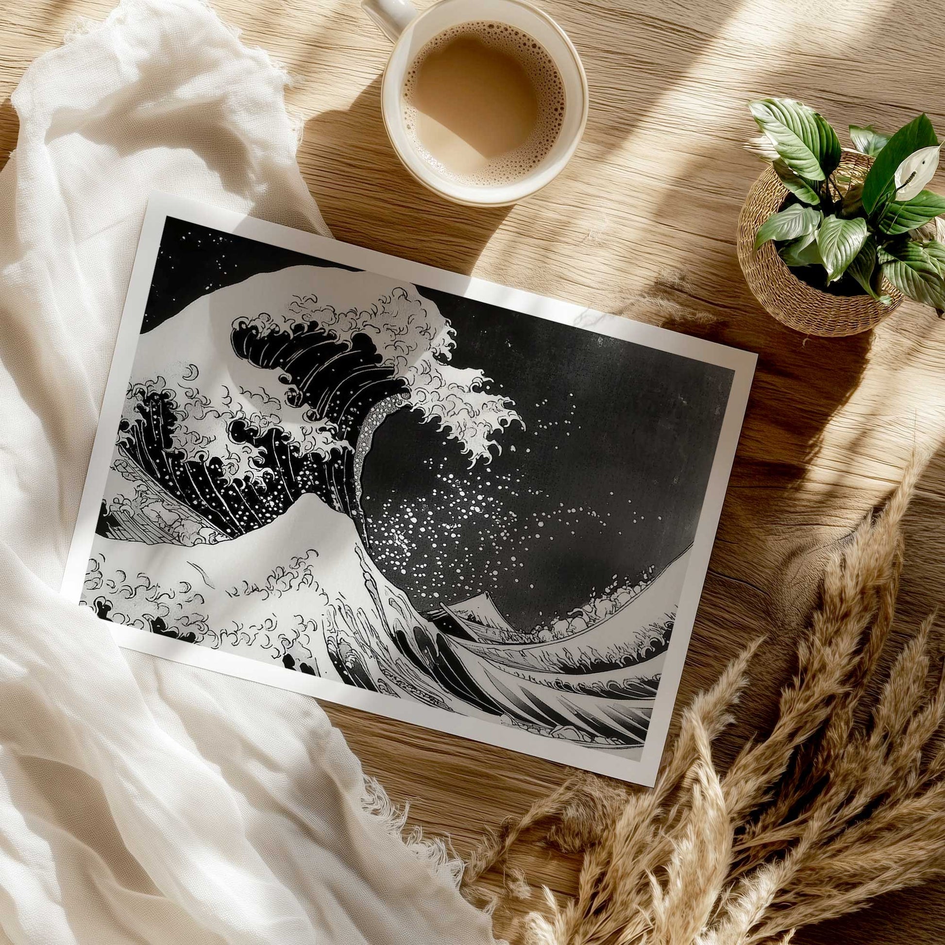 [Color:Rolled Print], Picture of close up of art