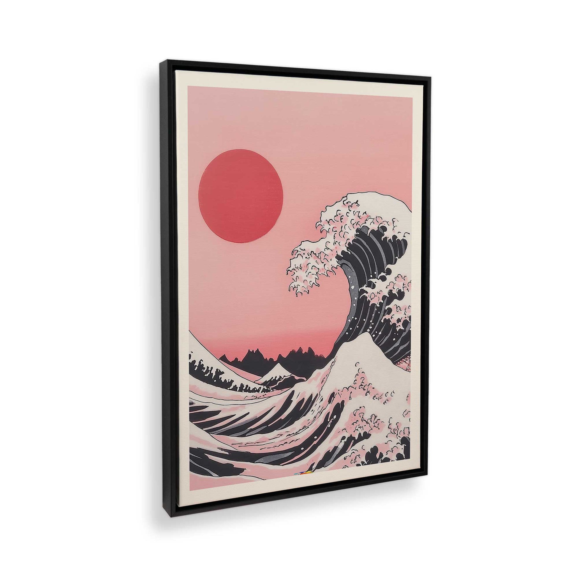 [Color:Satin Black], Picture of the corner of the art