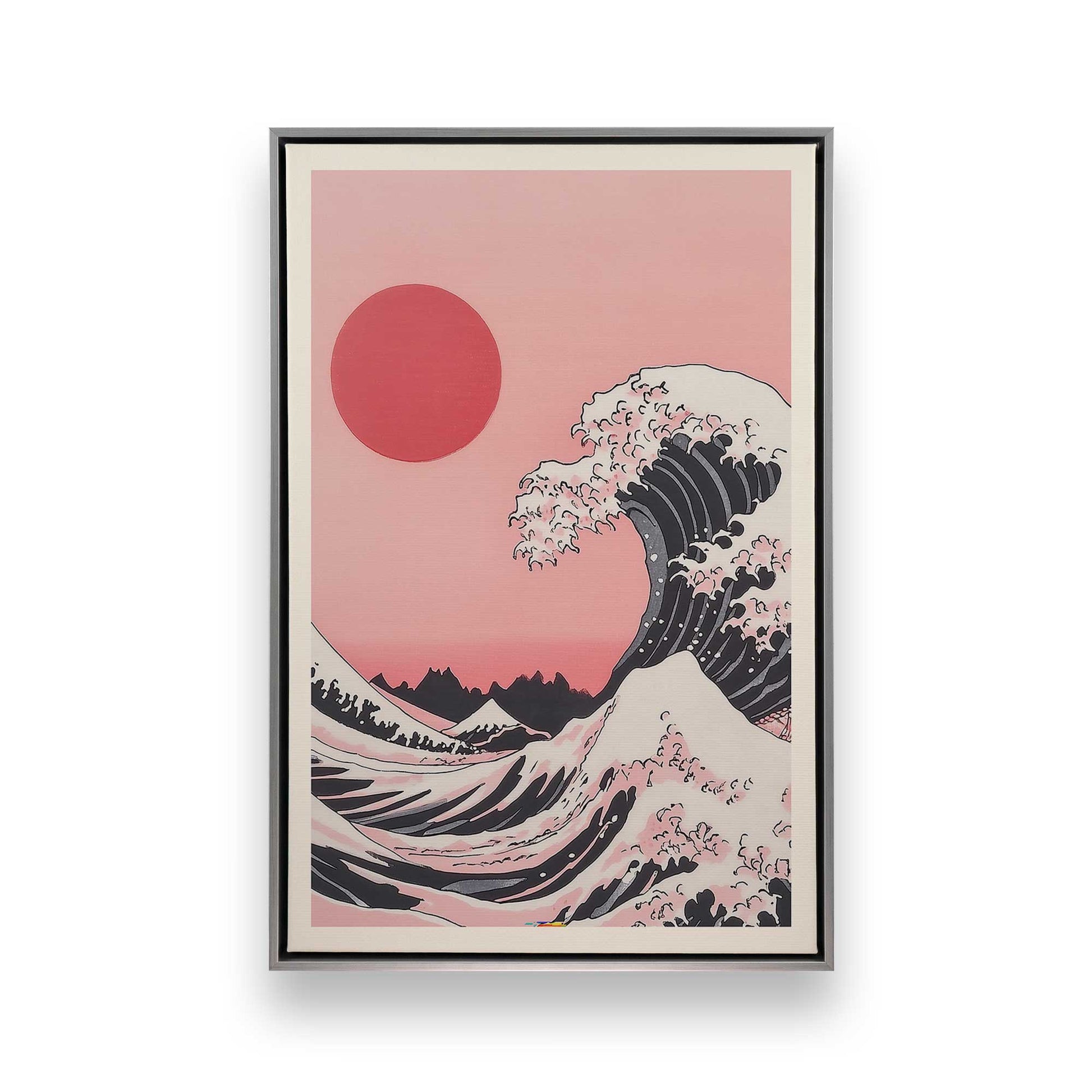 [Color:Polished Chrome], Picture of art in a Polished Chrome frame