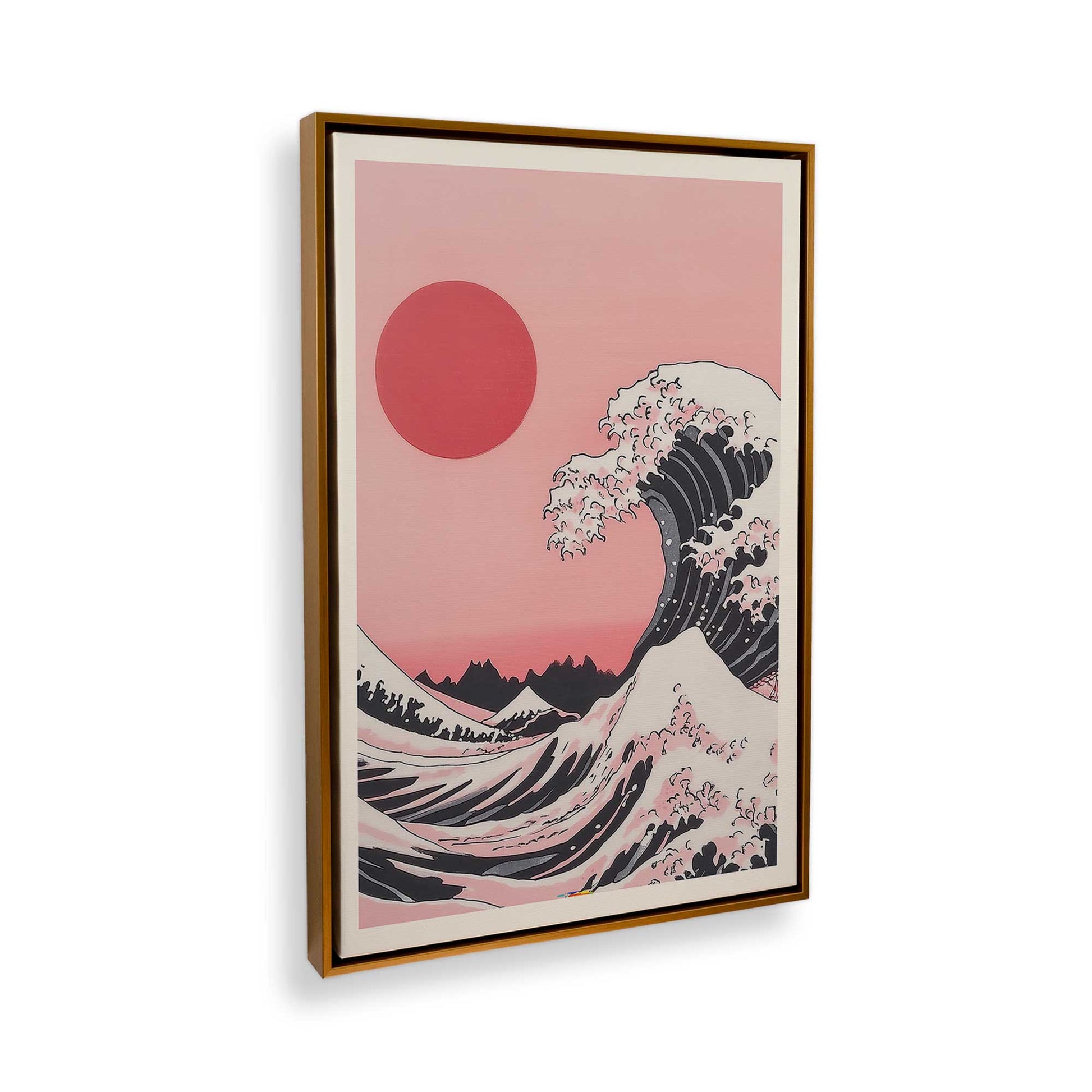 [Color:Polished Gold], Picture of the corner of the art