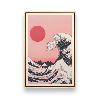 [Color:American Maple], Picture of art in a American Maple frame