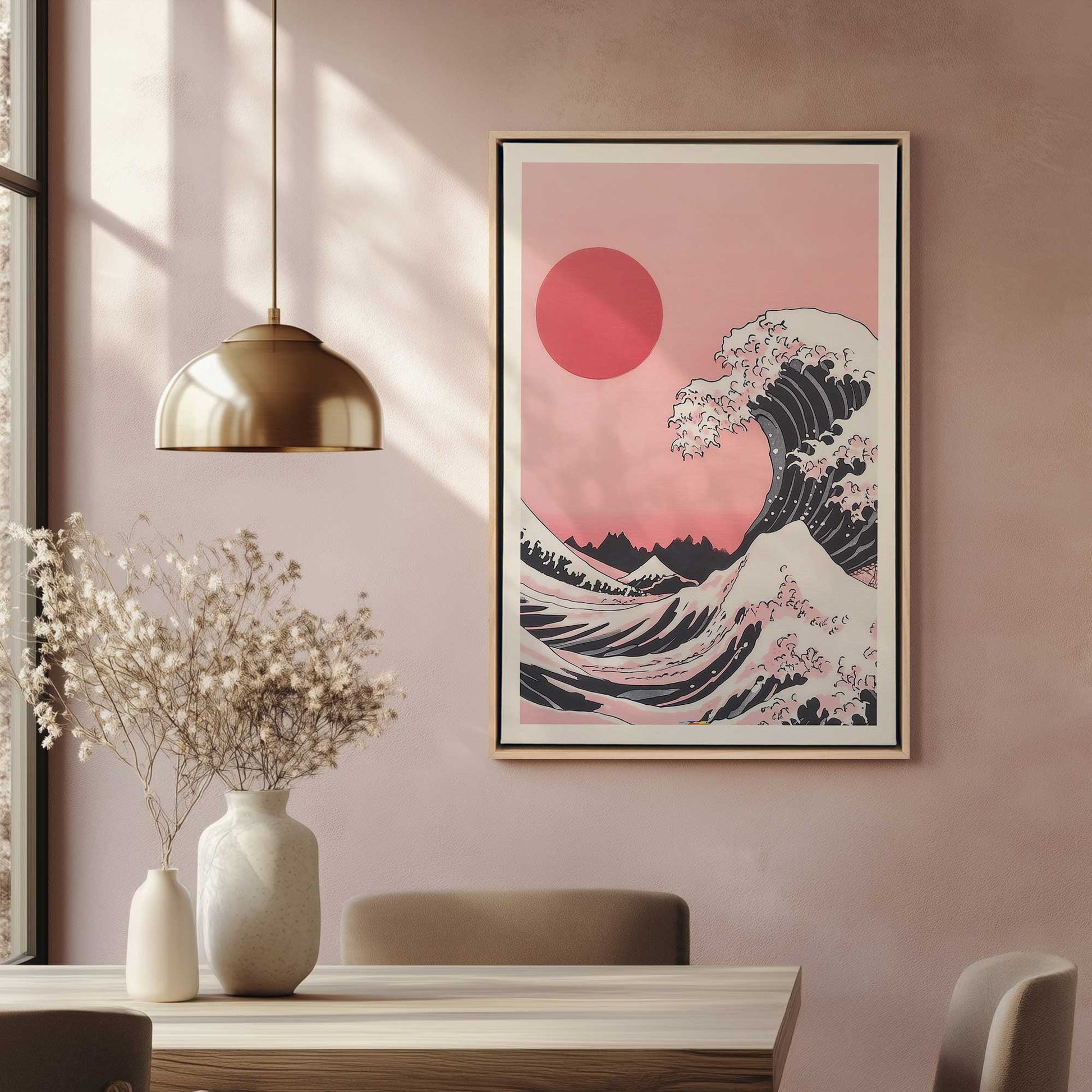 Picture of art in a room