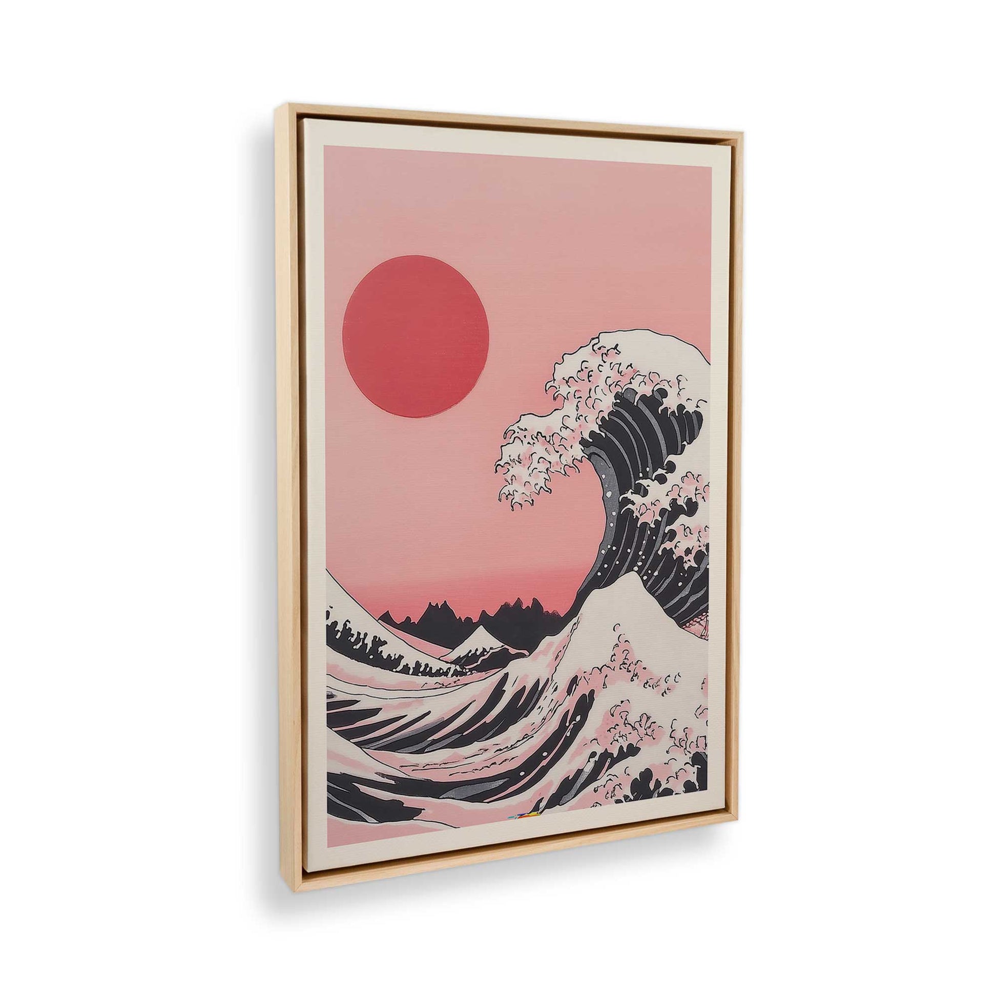 [Color:American Maple], Picture of the corner of the art