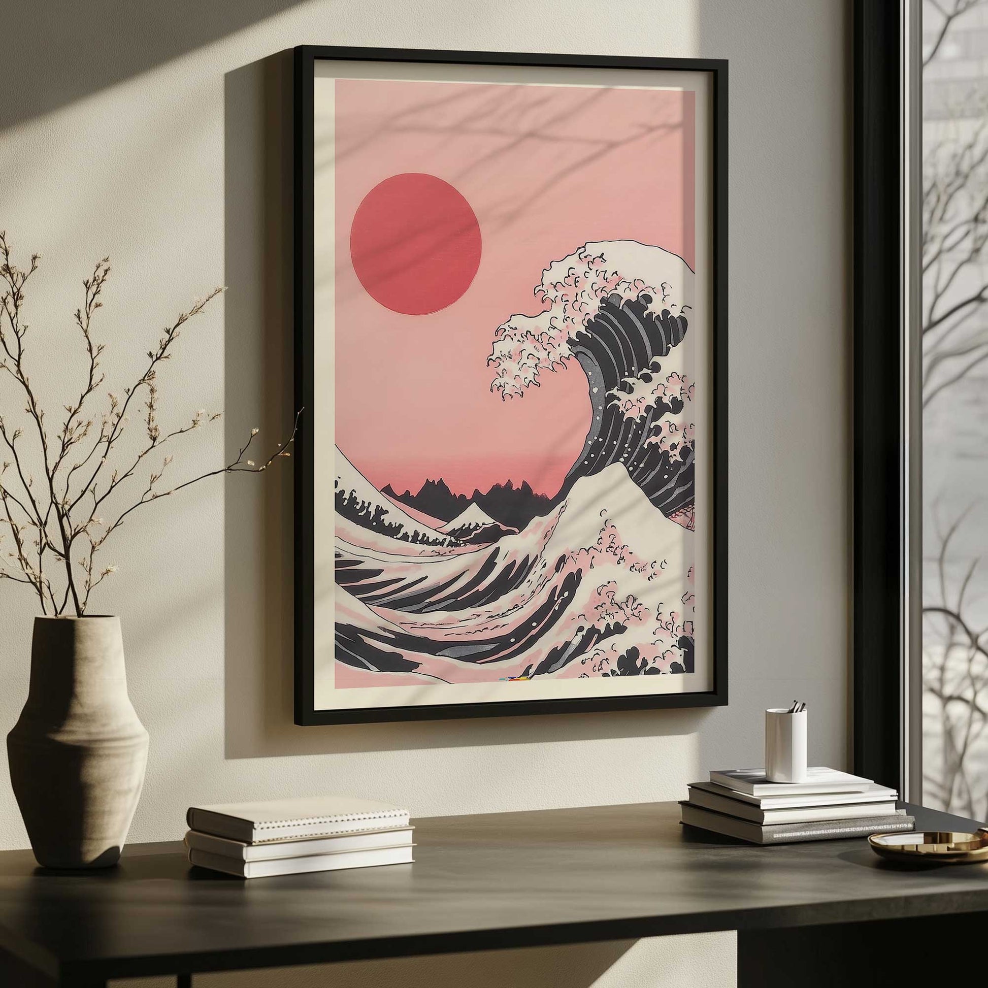 Picture of art in a room