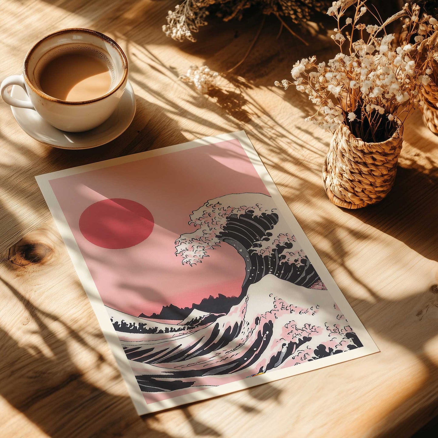 [Color:Rolled Print], Picture of close up of art