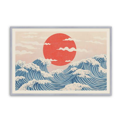 [Color:Polished Chrome], Picture of art in a Polished Chrome frame