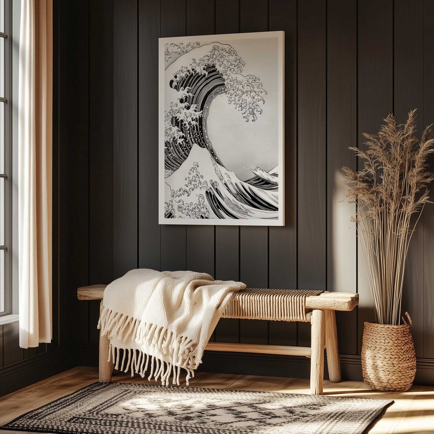 Picture of art in a room