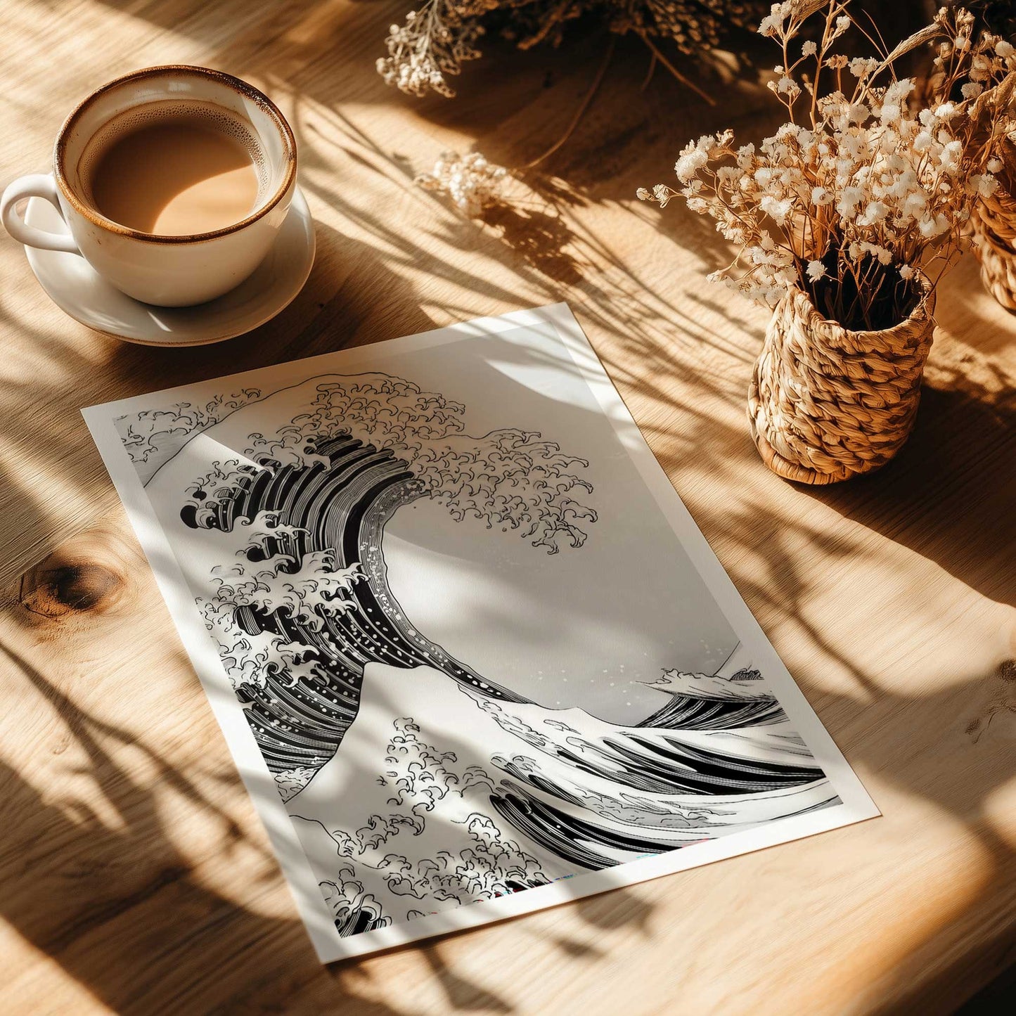 [Color:Rolled Print], Picture of close up of art