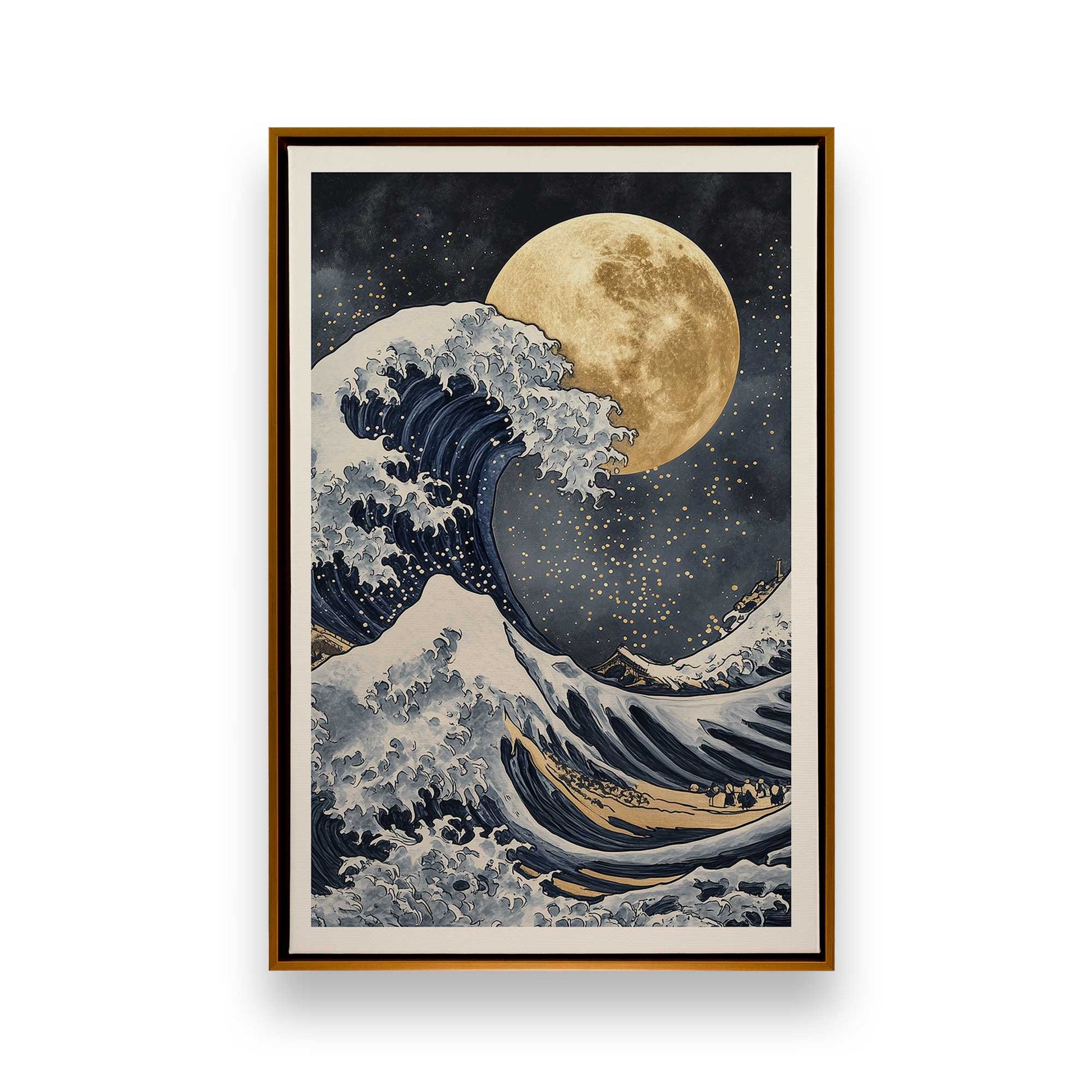 [Color:Polished Gold], Picture of art in a Polished Gold frame