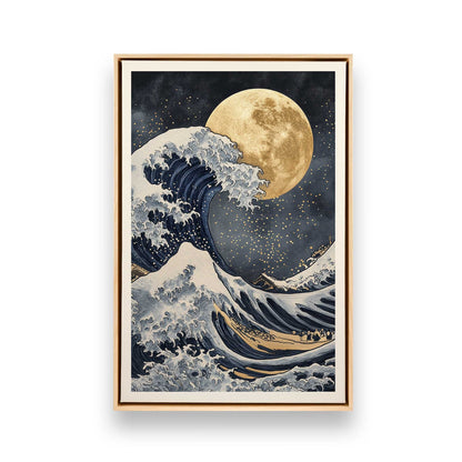 [Color:American Maple], Picture of art in a American Maple frame