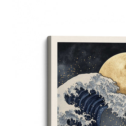 [Color:Stretched Canvas], Picture of the corner of the art