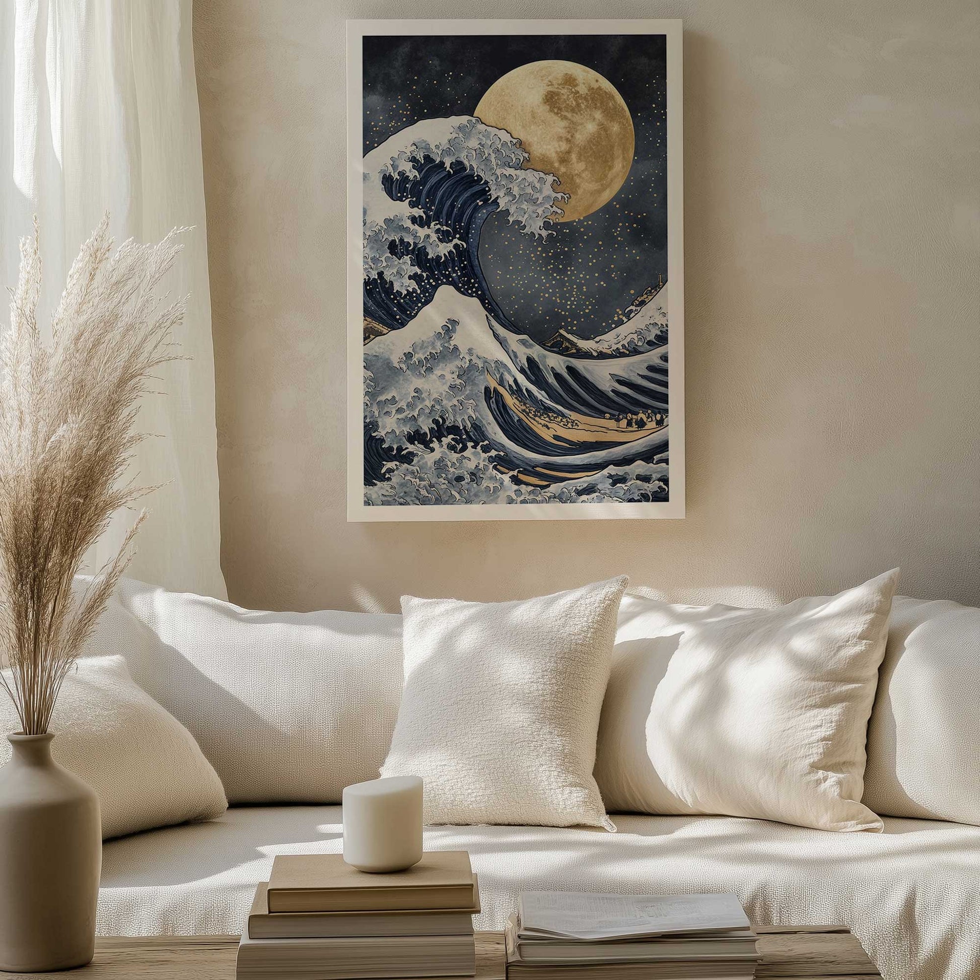 Picture of art in a room