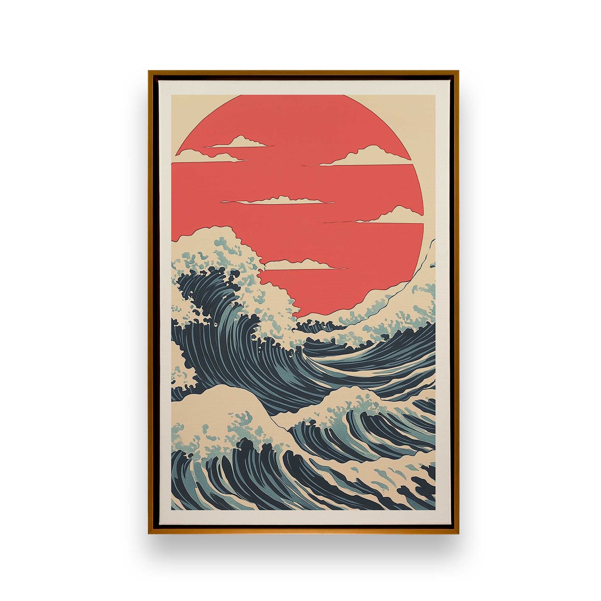 [Color:Polished Gold], Picture of art in a Polished Gold frame