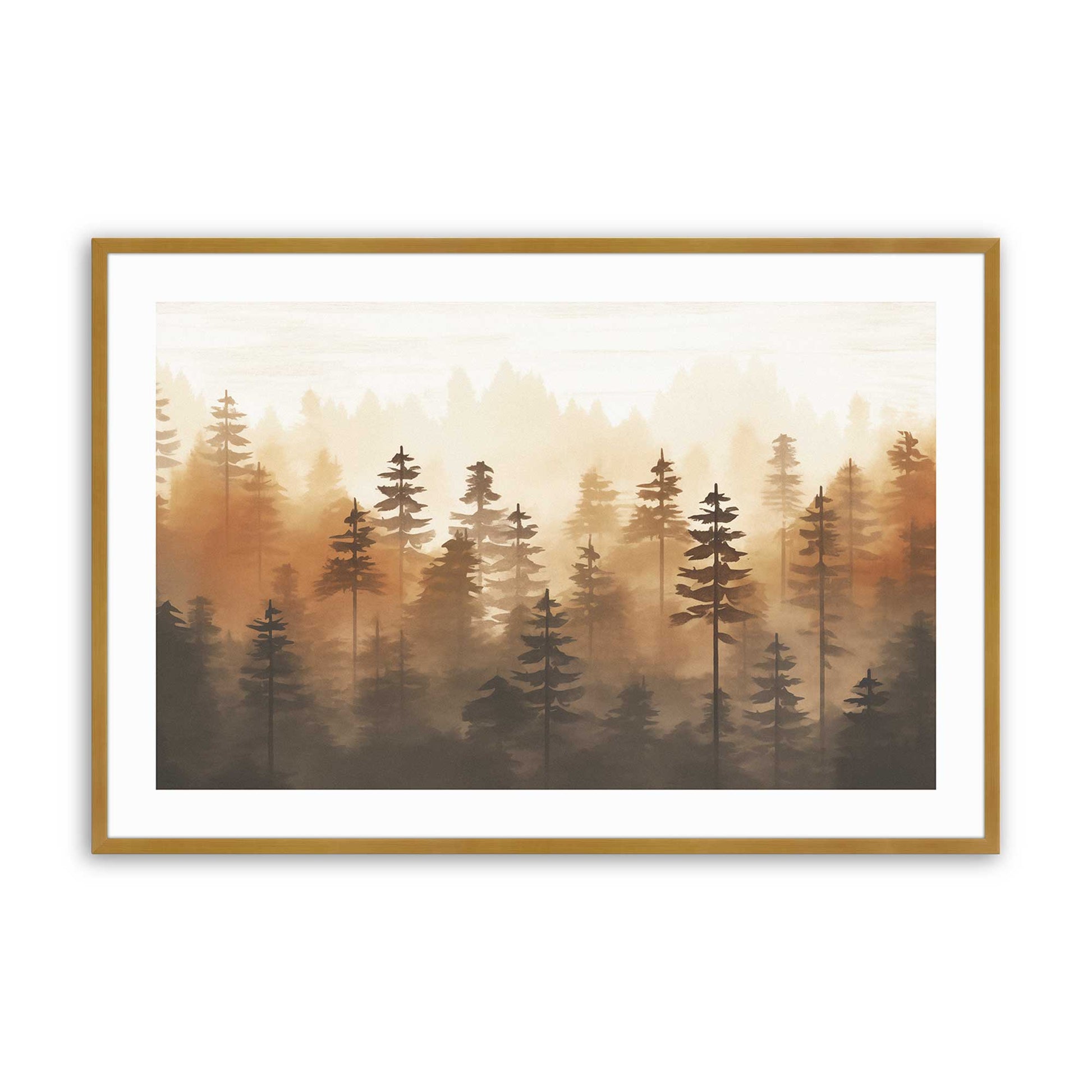 [Color:Polished Gold], Picture of art in a Polished Gold frame