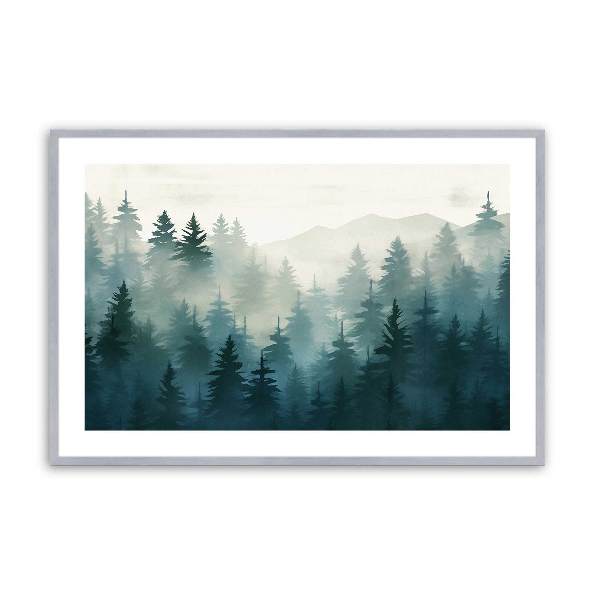 [Color:Polished Chrome], Picture of art in a Polished Chrome frame