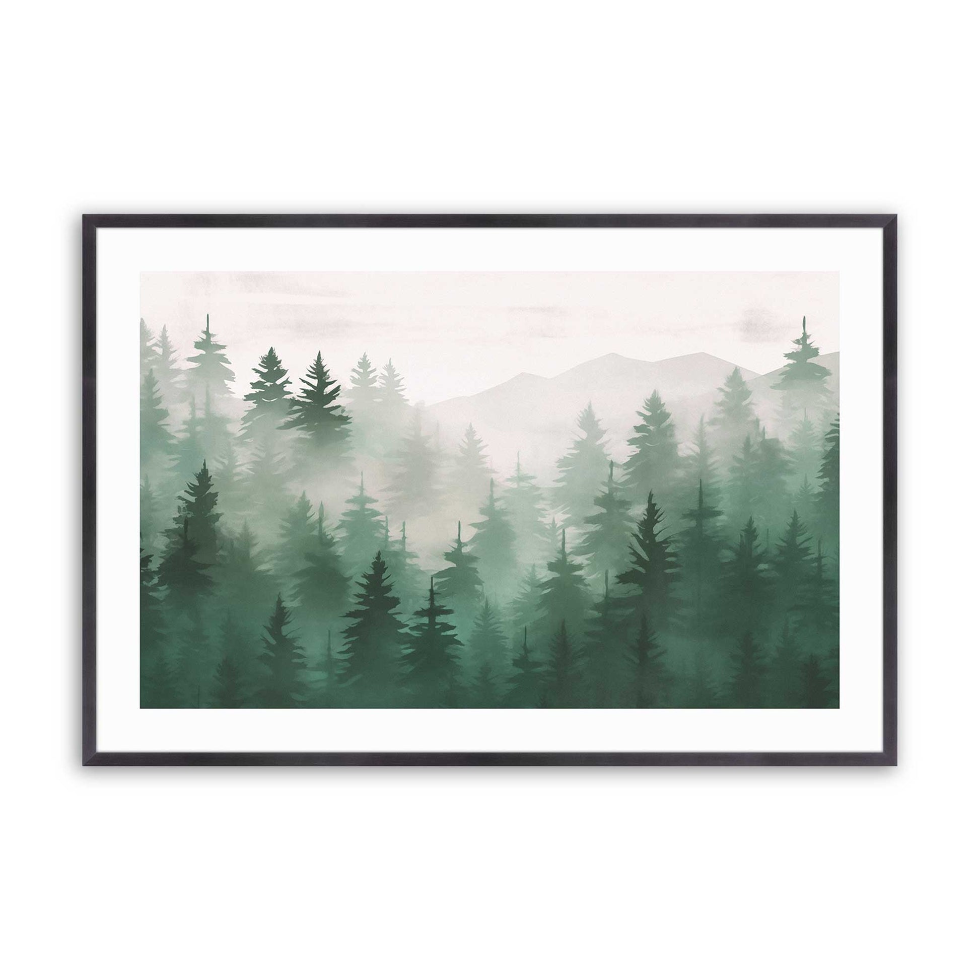 [Color:Weathered Zinc], Picture of art in a Weathered Zinc frame