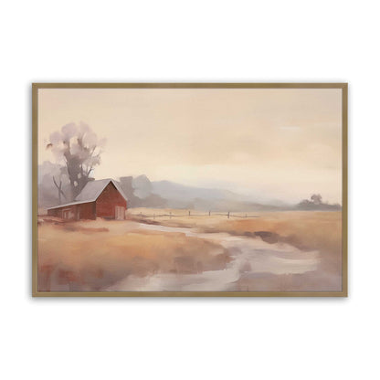 [Color:Brushed Gold], Picture of art in a Brushed Gold frame
