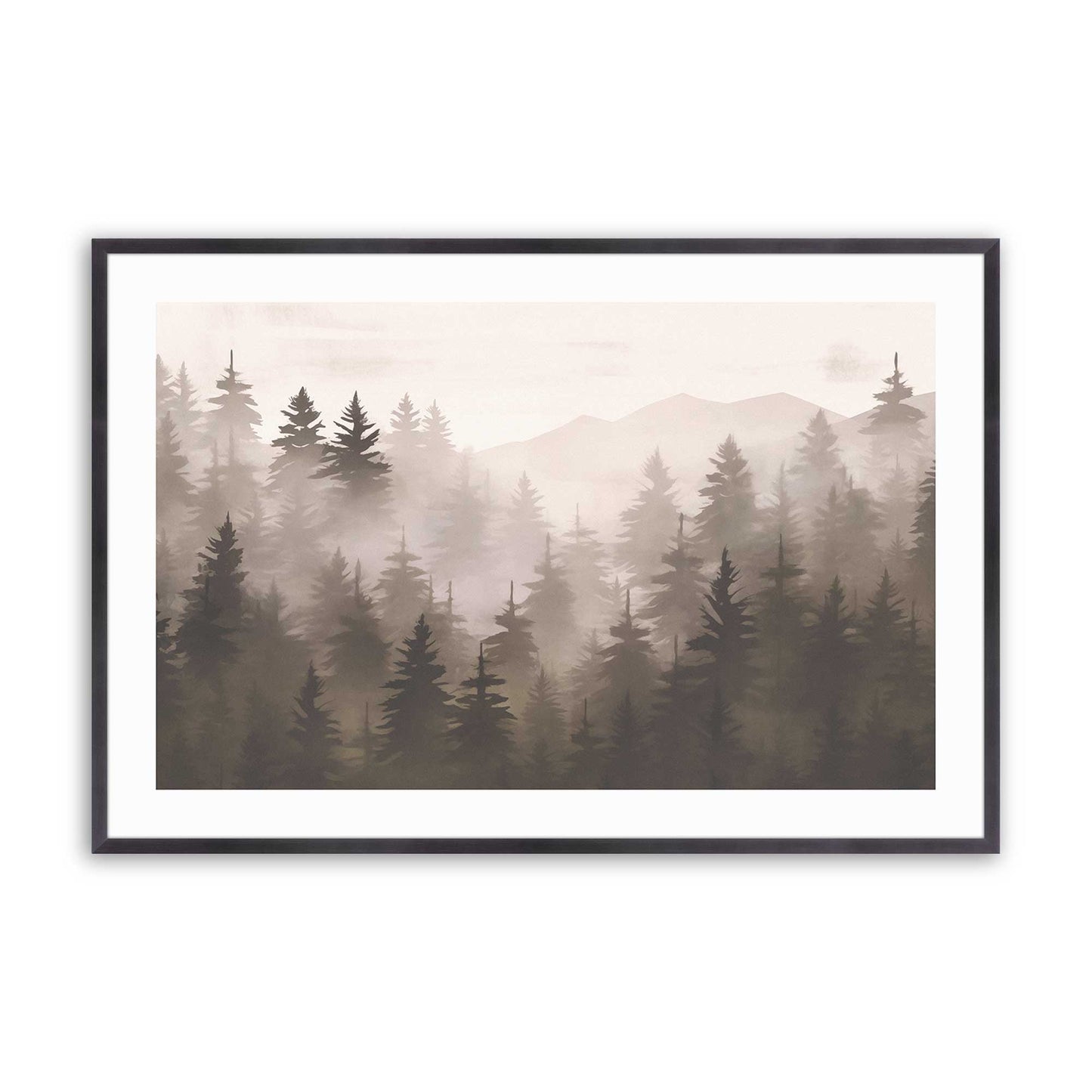 [Color:Weathered Zinc], Picture of art in a Weathered Zinc frame