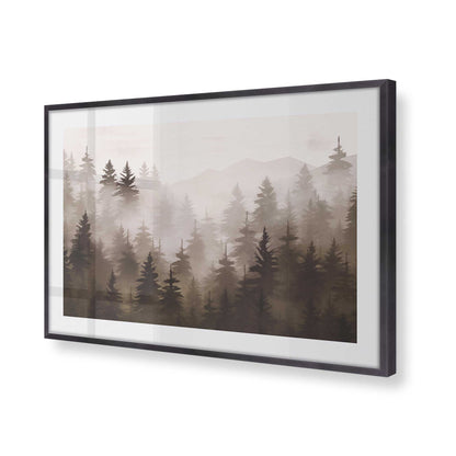[Color:Weathered Zinc], Picture of art in a Weathered Zinc frame of the corner